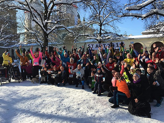 Start Neujahrslauf 2015 (Foto: Martin Schmitz)